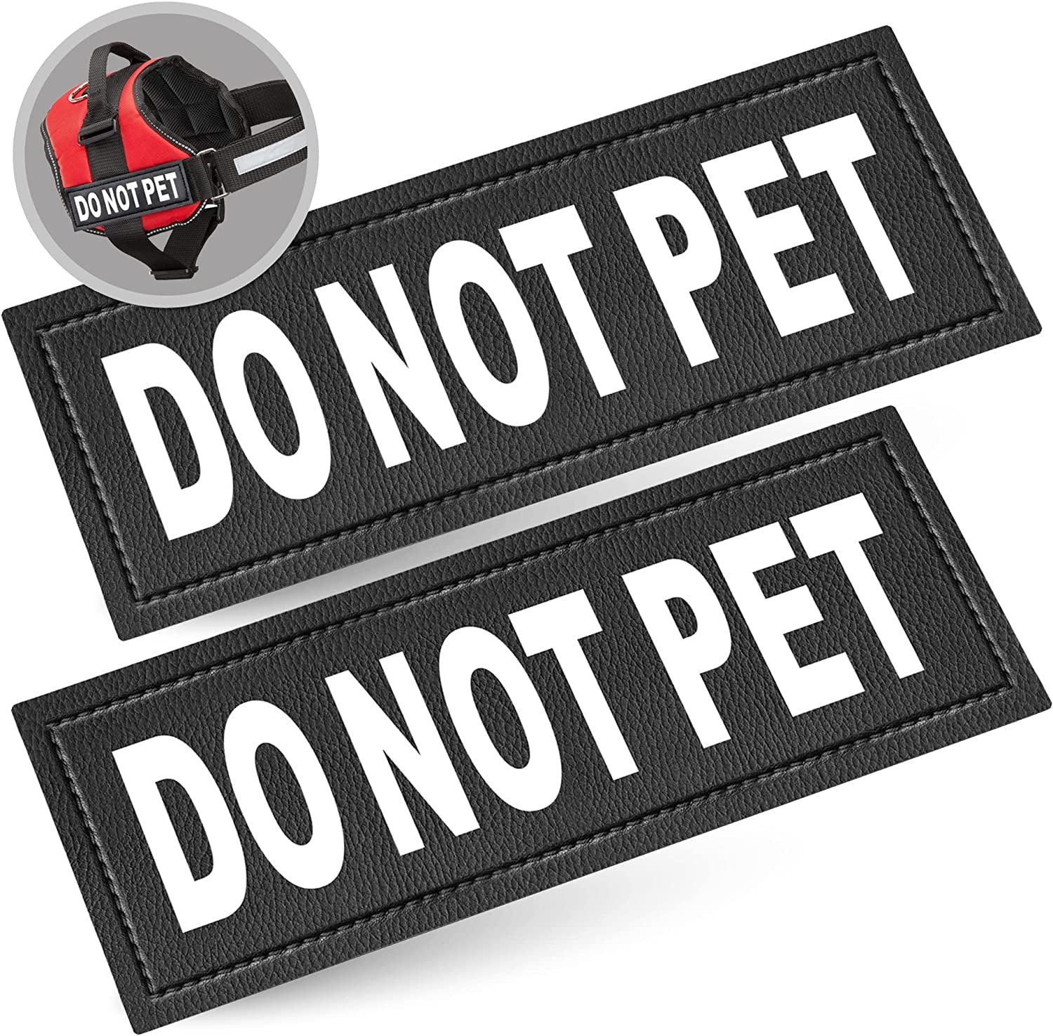 Service Dog in Training Patches, Hook Patches for Service Dog Vest - Service Dog, Emotional Support, in Training, Service Dog in Training, Therapy Dog in Training Patch