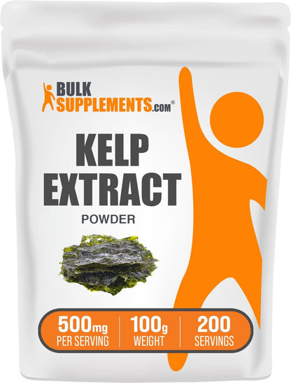 .Com Kelp Extract (Seaweed) Powder - Sea Kelp Supplements - Sea Moss Powder - Seaweed Extract - Algae for Skin - Seaweed Powder - Kelp for Dogs (100 Grams - 3.5 Oz)