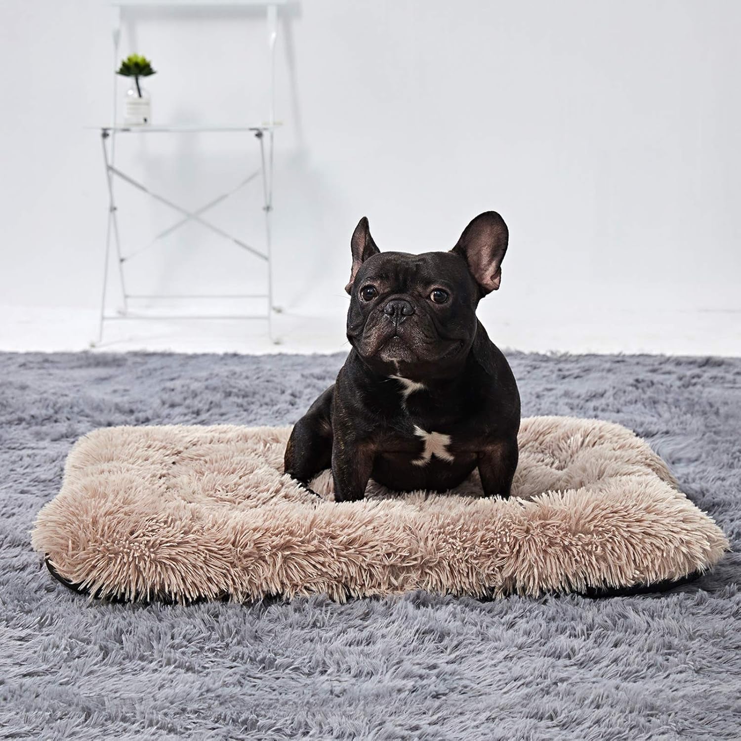 Dog Bed Medium Size Dogs, Washable Dog Crate Bed Cushion, Dog Crate Pad Large Dogs