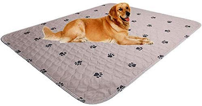 Washable Dog Pee Pads with Puppy Grooming Gloves,Puppy Pads,Reusable Pet Training Pads,Large Dog Pee Pad,Waterproof Pet Pads for Dog Bed Mat,Super Absorbing Whelping Pads