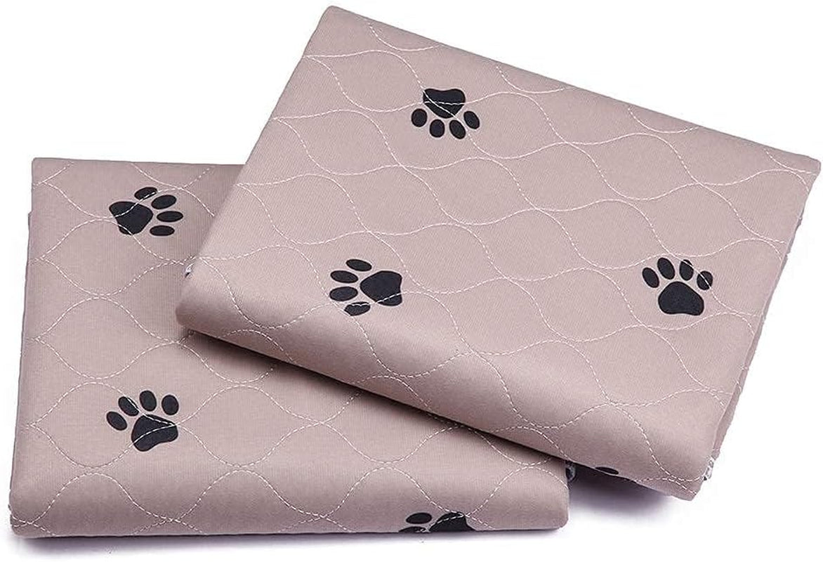 Washable Dog Pee Pads with Puppy Grooming Gloves