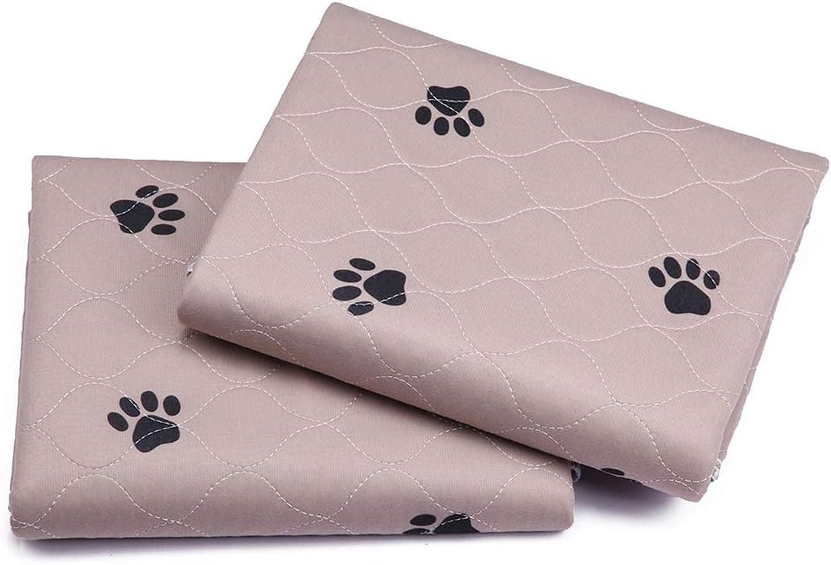 Washable Dog Pee Pads with Puppy Grooming Gloves,Puppy Pads,Reusable Pet Training Pads,Large Dog Pee Pad,Waterproof Pet Pads for Dog Bed Mat,Super Absorbing Whelping Pads